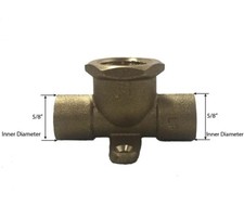 Libra Supply 1/2 inch, 1/2 Lead Free Copper B...