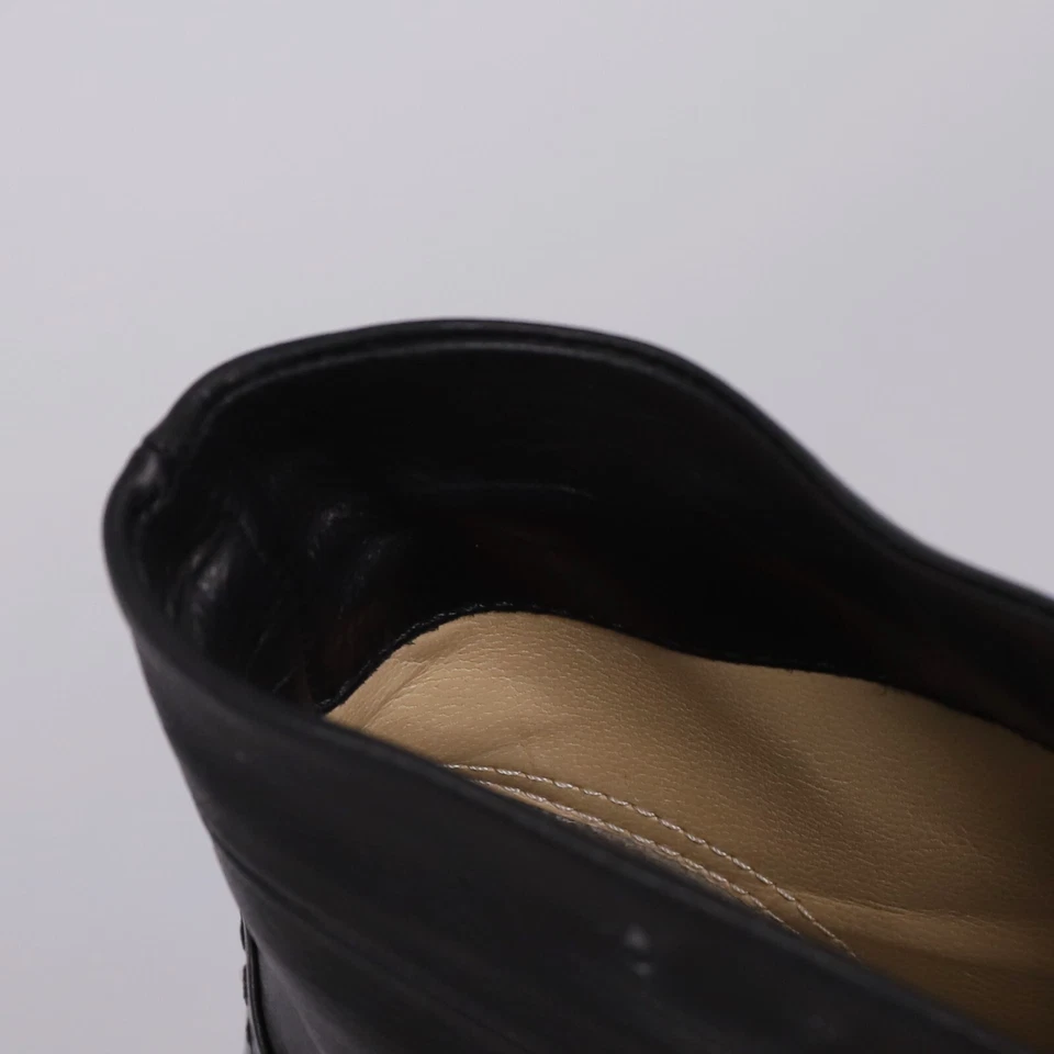 BOTINES DISFRAZ NACIONAL CUERO NEGRO-NUEVOS-EN CAJA-EU 38-UK 5 Foto 3 de 4