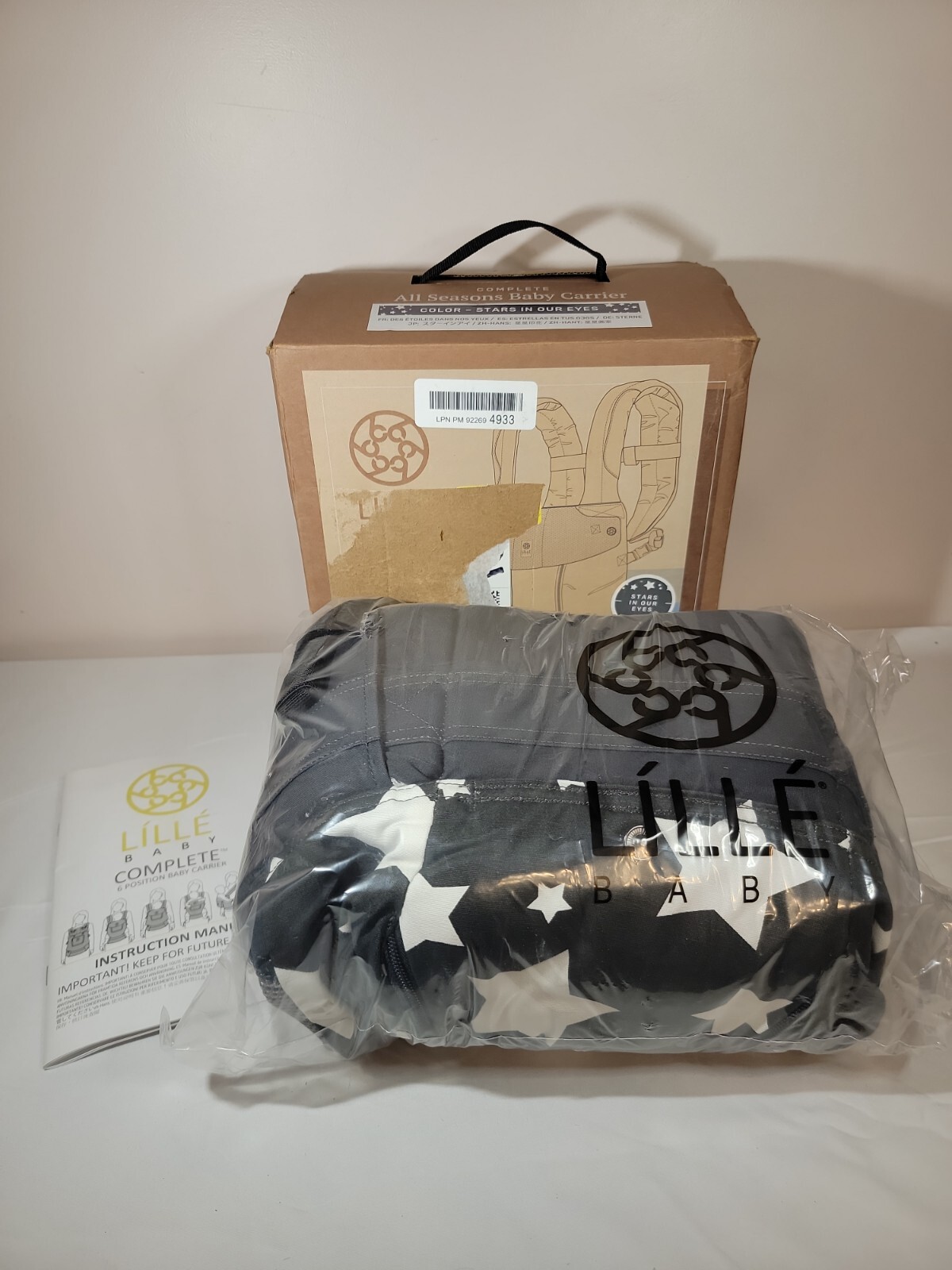 Lille Baby Complete All Seasons 6in1 Baby Carrier Stars in o