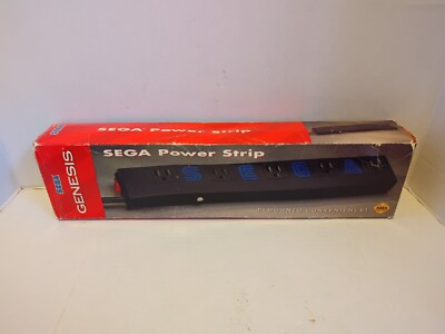 Sega Power Strip For Genesis,32X,CD,Saturn, Dreamcast,Master System MEGA RARE