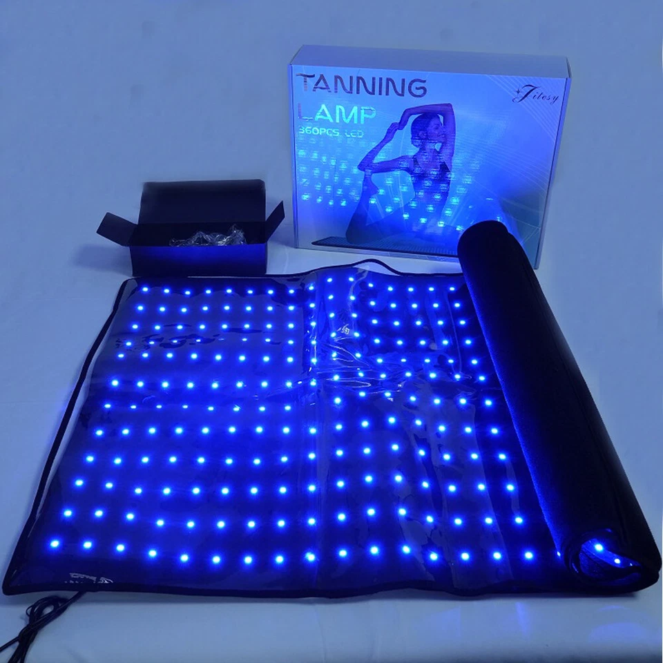 Sunless Tanning Mat Skin UV-free Tanning Lamp Pad Solarium Light Bronze Skin - Image 2 of 4