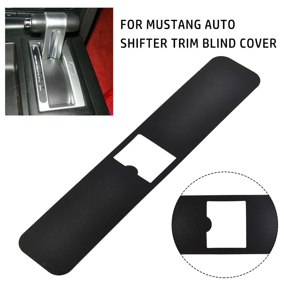 Shifter Sliders 2005-09 For Ford for Mustang Auto Shifter Dust Cover Trim Decor - Image 3 of 4