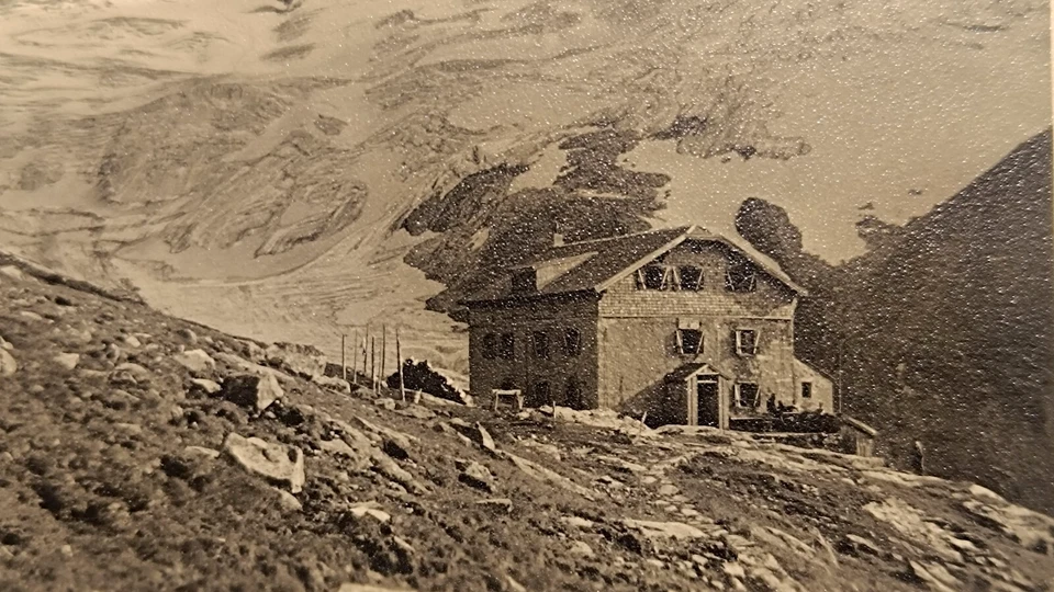 Germany postcard 1942,Floitenkees 2240m,Hans Hruschka Foto#1,official stamp,RARE - Image 3 of 4