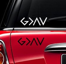 God Is Greater Than The Highs And Lows Decal Vinyl Car Window Sticker Any Size