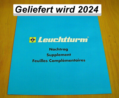 LEUCHTTURM Briefmarken Nachtrag Deutschland 2024 SF mit Taschen 373401