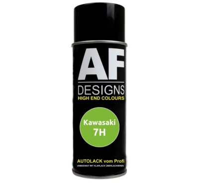 Motorradlack Spraydose Kawasaki 7H Lime Green Basislack Sprühdose 400ml