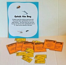 Language Arts Capitalization Activity Grades 2-4 Independent Center Game NEW