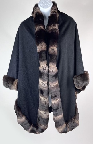 Loro Piana ザルツブルグ ケープ カシミヤ チンチラ Loro piana