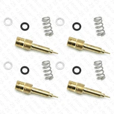 New Carburetor Pilot Air Fuel Mixture Screw FOR HONDA CBR900RR CBR1000F 4 set