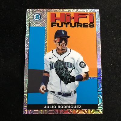 2022 Bowman Hi-Fi Futures Mojo #HIFI-4 Julio Rodriguez Seattle Mariners