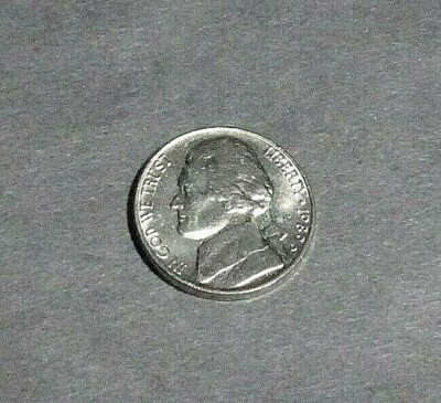 アメリカ1989-D ジェファーソン ニッケル 1989-D Jefferson Nickel