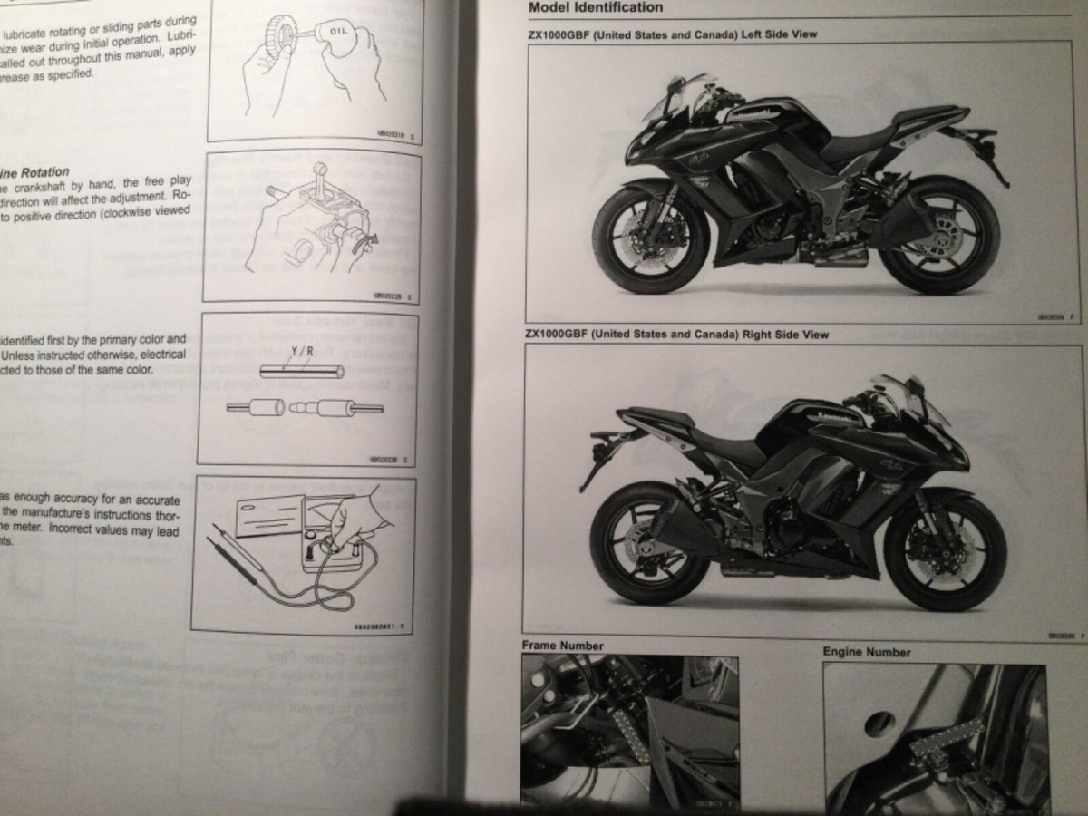 Nnja1000 (Z1000SX) 2011 サービスマニュアル Service Manual Kawasaki 2011 Z1000SX Repair