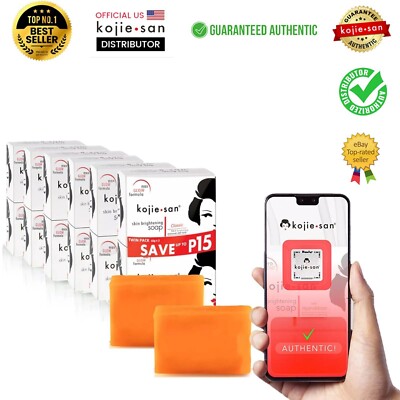 Kojie San Skin Brightening Soap - Bundle Pack 65g x 24 Bars