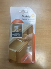Safety 1st Baby Cabinet Locks Wide Grip Latches 14 Pack