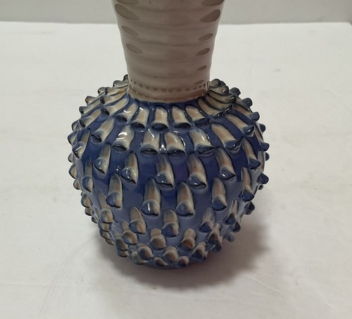 Jarrón de piña de cerámica Hegnetslund Lervarefabrik, Dinamarca Ældre Keramik raro - Imagen 3 de 10