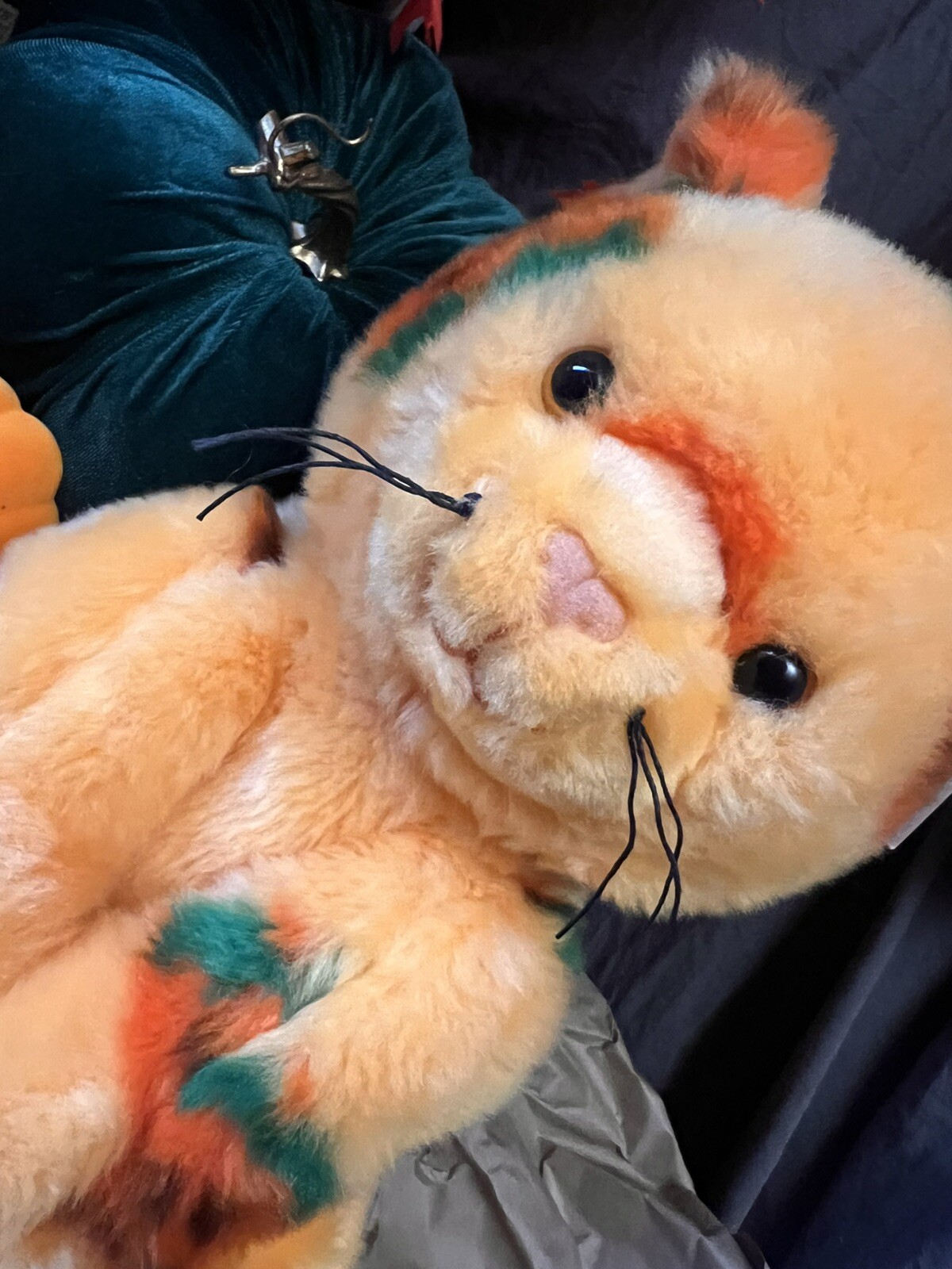 Build A Bear Vault OOAK PARALLEL Pumpkin Kitty 2024 NWT Halloween Stuffed