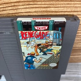 Renegade (Nintendo Entertainment System, 1988) Authentic Cartridge Only