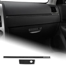 Glove Box Handle Cover Sticker Carbon Fiber For Dodge Magnum Charger 2008-2010