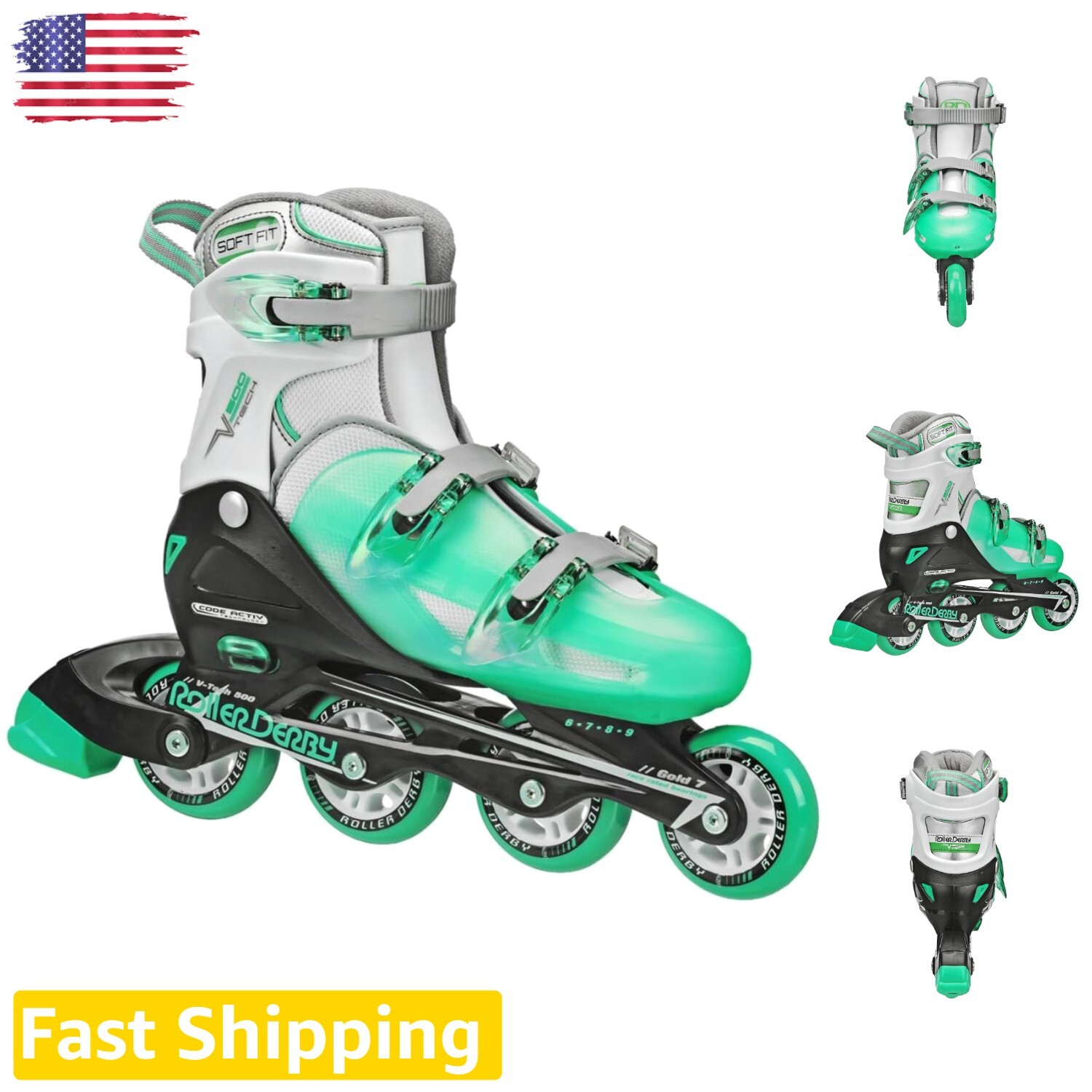 Women's Indoor Outdoor Inline Skates with Urethane Wheels for All-Terrain Performance  