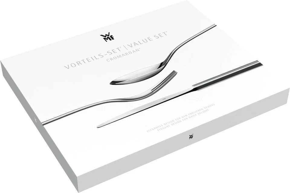 WMF Besteck-Set Miami (60-tlg), 12 Personen, Cromargan Edelstahl 18/10 - NEU - Bild 2 von 4