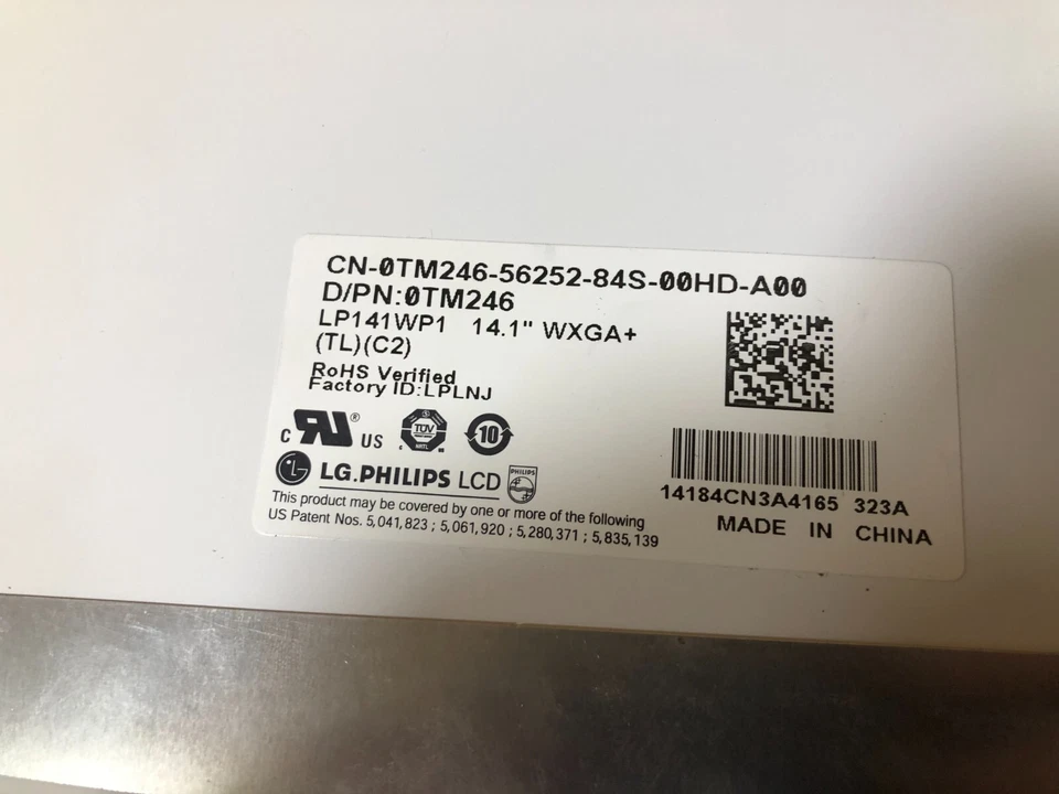 NEW Dell Latitude E6400 14.1" WXGA+ LED LCD Screen Display TM246 LP141WP1 - Image 3 of 3