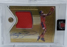 2018-19 Panini Opulence Bradley Beal Precious Swatch Signatures Autograph 13/49