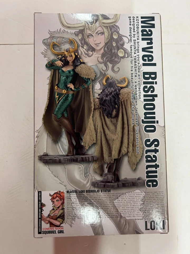 Figura PVC Plástico Kotobukiya MARVEL UNIVERSE Bishoujo Loki Escala 1/7 MK199 Foto 2 de 2
