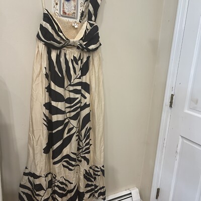 Anthropologie Let Me Be One Should Maxi Dress Size M
