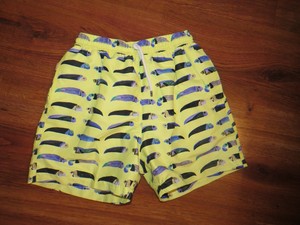 yellow swim shorts men
