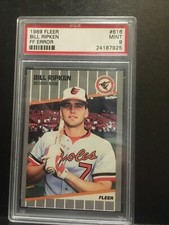 1989 Fleer Baseball Bill Ripken FF Error Card #616 PSA 9 MINT!