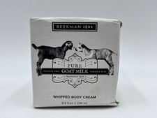 Beekman 1802 Pure Goat Milk Body Cream Whipped 8 fl oz Brand New In Box