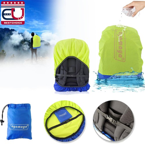 Waterproof Bag Cover Dustproof Rain Backpack Camping Hiking Rucksack Protector
