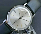 New POLJOT De LUXE New! Extra SLIM Watch Mens Vintag 1970 Case Stainless Steel