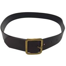 New Universal Thread Womens Medium Brown Genuine Leather USA Made Fashion Belt