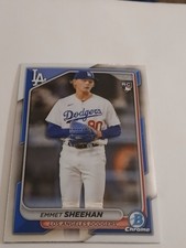 2024 BOWMAN CHROME  EMMET SHEEHAN ROOKIE CARD