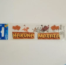 Lion King Disney Simba Pumbaa Timon Dimensional Stickers EK Success