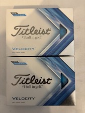2 DOZEN BRAND NEW TITLEIST VELOCITY GOLF BALLS - BLUE