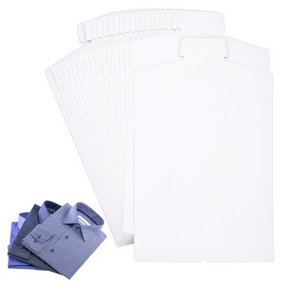 20 PCS White Cardboard Shirt Inserts, Folding Form for Packaging, Shirt Shirt...