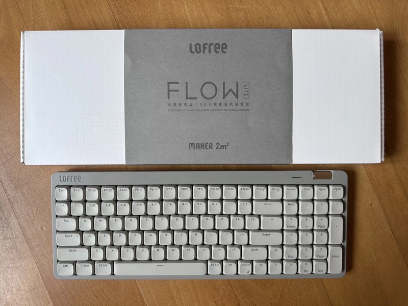 Lofree Flow Lite100 Low Profile Wireless Mechanical Keyboard QWERTY US