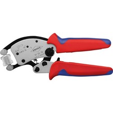 Image of Knipex Twistor16 Self-Adjusting Crimping Pliers For Wire End Sleeves