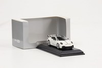 1:64 Minichamps Porsche 911 992 GT3 2021 Carrera White Metallic Diecast