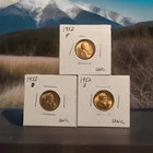 1952 P-D-S  Uncirculated Lincoln Memorial Cents