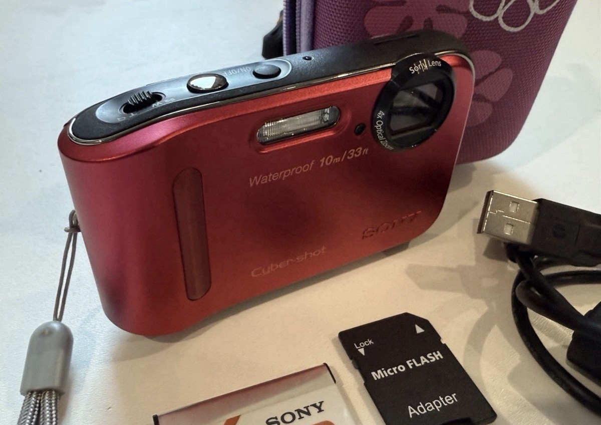 Sony Cyber-shot DSC-TF1 16.1MP Digital Camera - Black for sale