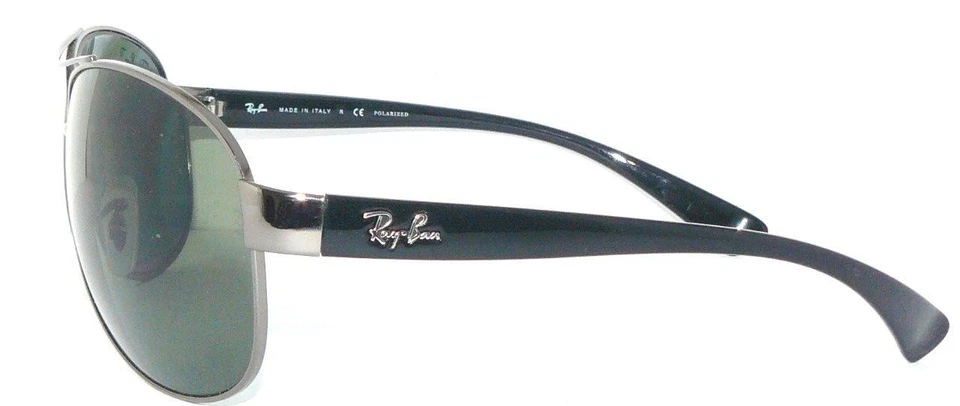 Ray Ban SONNENBRILLE GRAU GRÜN RB 3386 004/9A POLARISIERT 3526 BRILLE 3025 PILOT - Bild 3 von 4