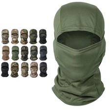Camo Balaclava Face Mask UV Protection Ski Sun Hood Tactical Masks for Men Women