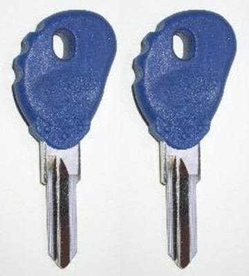 2 Buell Motorcycle Blank Keys Various Models Blast Firebolt Lightning Ulysses