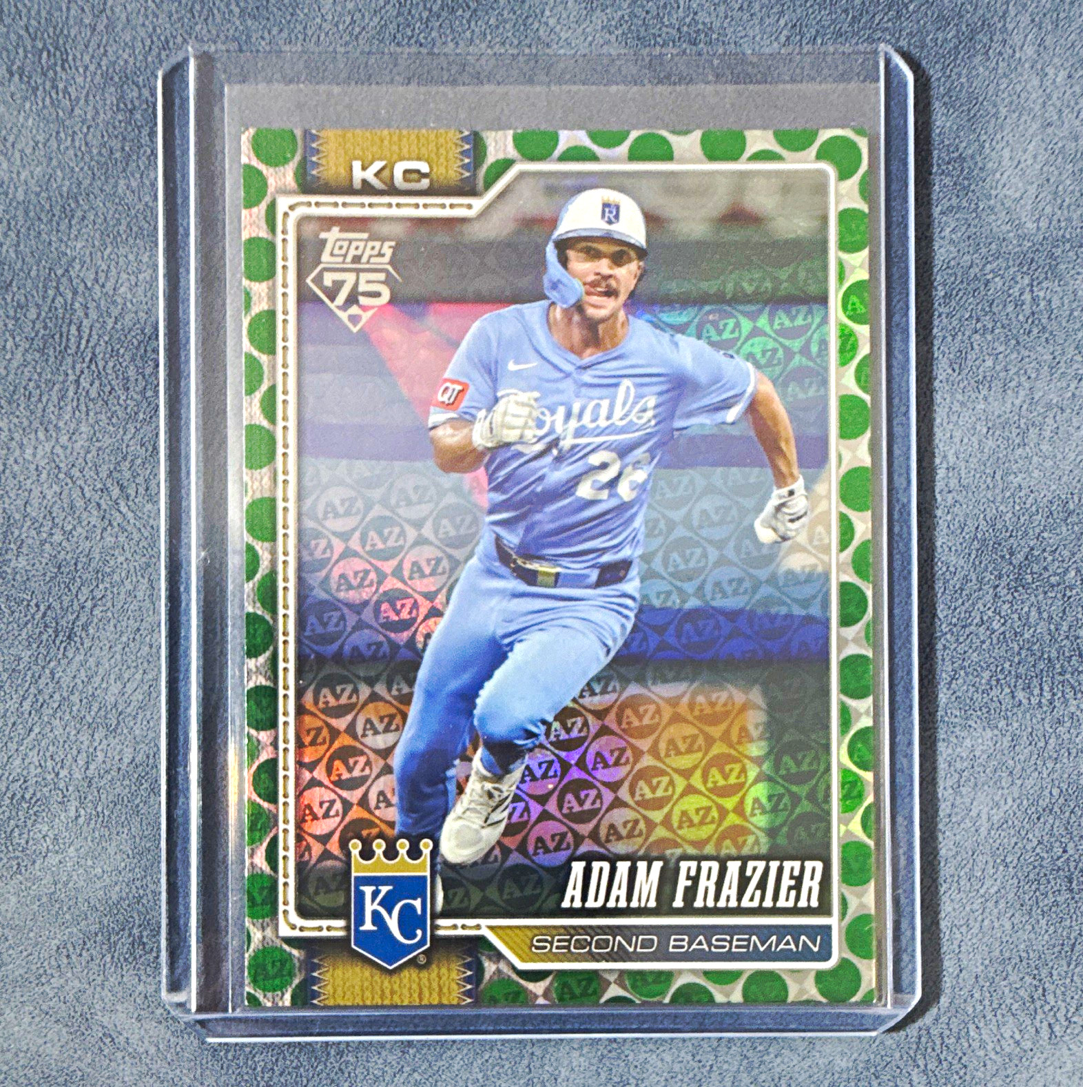Topps 2026 Series 1 Adam Frazier #181 Kansas City Royals Serial /99 SPRING TRAIN