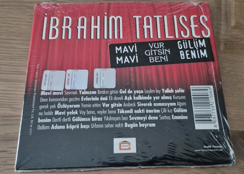 Ibrahim Tatlises - Mavi Mavi / Vur Gitsin Beni / Gülüm Benim - 3 CD Set - Bild 2 von 2