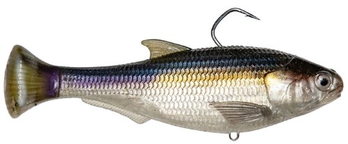 Zman Soft Bait Shadtron LT Swimbait 4.5" Blueback (0400) - Picture 3 of 6