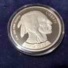 2005 Liberty Indian Head Buffalo Silver 1 troy oz .999 Fine Silver Round